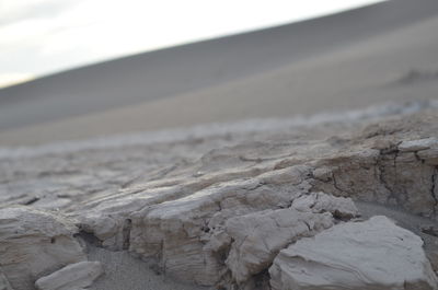 Close-up of sand