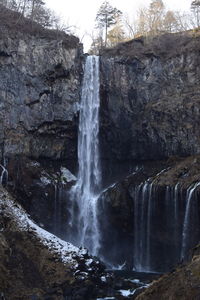 View of waterfall