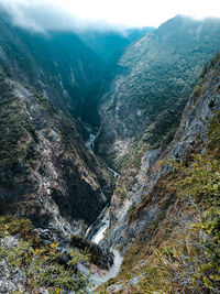 Aerial view of landscape