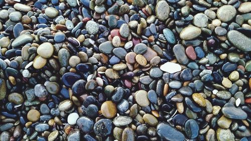 Full frame shot of stones