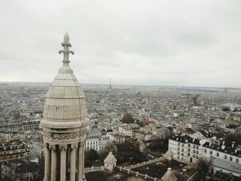 Aerial view of buildings in city