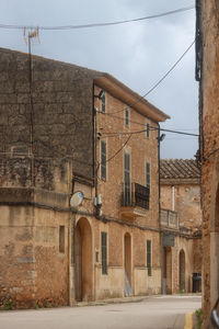 Exterior of old building