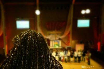 indoors
