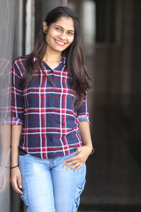 Portrait of a smiling young woman