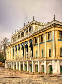 Facade of historical building