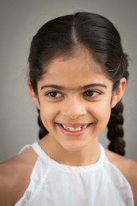 Portrait of a smiling girl
