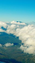 Low angle view of clouds in sky