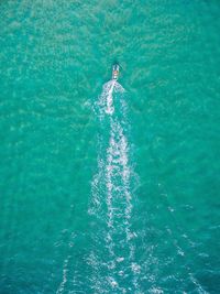 Man surfing in sea