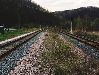 Railroad tracks in germany