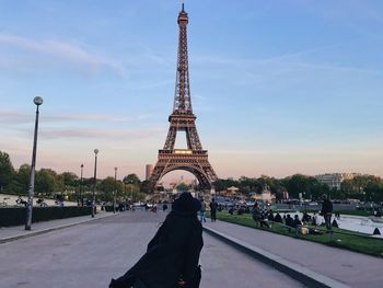 View of eiffel tower