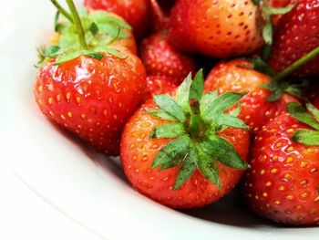 Close-up of strawberries