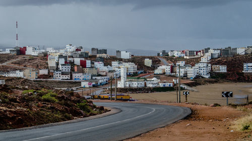 View of residential buildings