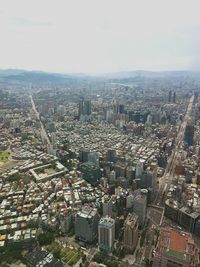 Aerial view of cityscape