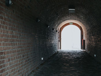 Archway of tunnel