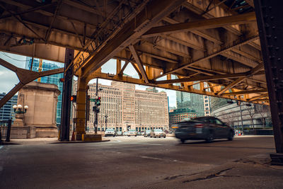 View of bridge in city