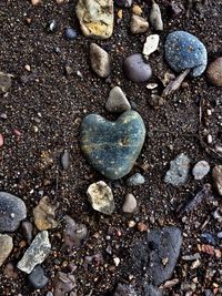 Full frame shot of pebbles