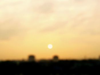 Close-up of silhouette tree against sky during sunset