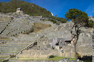 View of old ruins