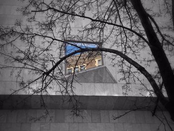 Low angle view of buildings against the sky