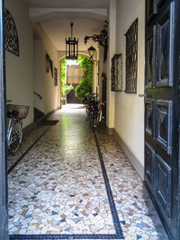 Illuminated corridor