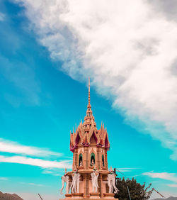 Low angle view of a temple