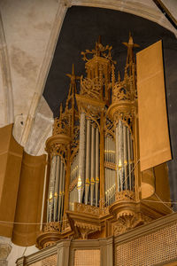 The organ in the laurentius church in alkmaar.