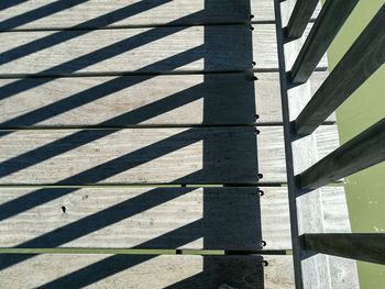 Close-up of shadow on ground