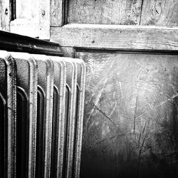 Close-up of wooden plank