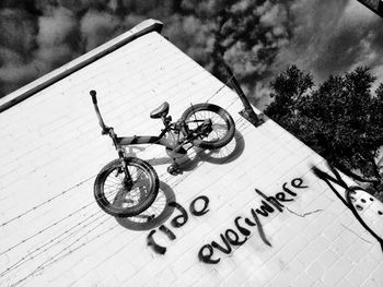 Close-up of bicycle