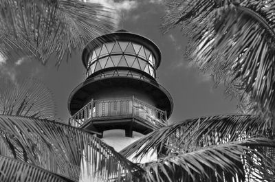 Low angle view of built structure against the sky