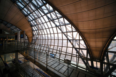 Interior of railroad station