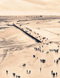 People on beach