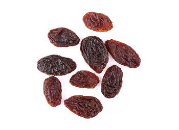 Close-up of fruits against white background