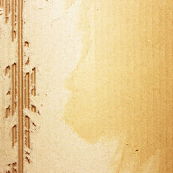 Brown corrugated cardboard sheet background