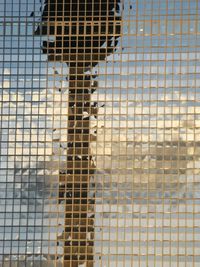 Full frame shot of chainlink fence