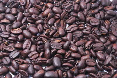 Full frame shot of coffee beans