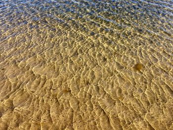 Full frame shot of sandy beach