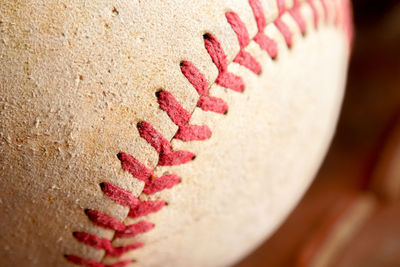 Close-up of ball