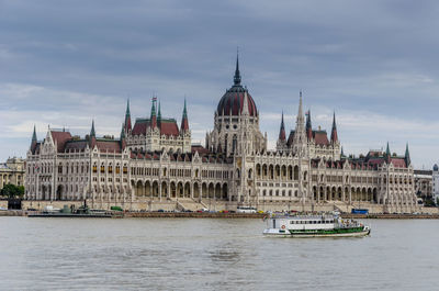 View of buildings at waterfront