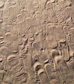 Full frame shot of sand