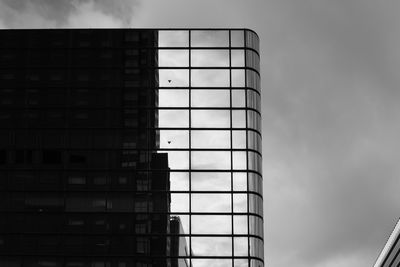 Low angle view of building against sky