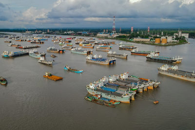 Behind seen of shah amanat bridge, chittagong.