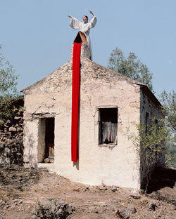 View of old building