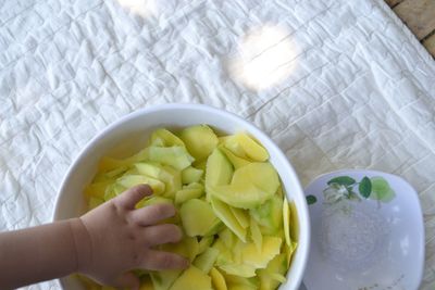 Close-up of fruits in bowl