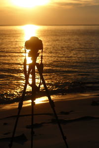 Pictures of sunrise and sea, recording the beauty of nature. by taking pictures from the camera