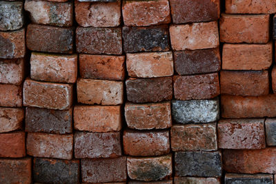 Full frame shot of brick wall