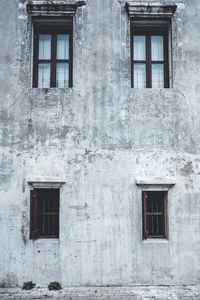 Low angle view of old building