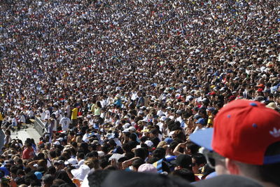 Group of people at stadium