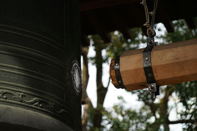 Close-up of bell