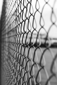 Full frame shot of chainlink fence